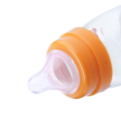 Bình sữa Wesser nhựa PPSU cổ hẹp 60ml núm ti S
