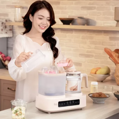 Máy đa năng điện tử (Tiệt trùng/ Sấy khô/ Hấp/ Đun/ Hâm nước & nấu chậm) Multimax 12 Fatzbaby