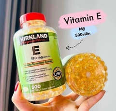 Viên Uống Đẹp Da Kirkland Signature Vitamin E 400IU (500 viên) Mỹ
