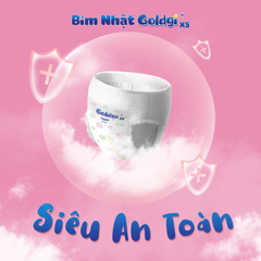 Bỉm Tã quần Goldgi+ X5 size XXL 32 miếng (cho bé > 15kg)