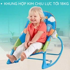 Ghế Rung IBaby - TiiBaby Rocker có nhạc và đồ chơi lục lạc. Dành cho bé từ 0-36 tháng