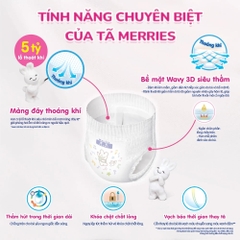 Tã Quần Merries Size M Cho Bé Từ 6-11kg (52 Miếng) 2026 – Tã Merries Nhật Bản Siêu Mềm Thoáng Khí Hấp Thụ Tốt Không Gây Hăm Da Hỗ Trợ Bé Thoải Mái Ngủ Ngon Chính Hãng Giá Rẻ