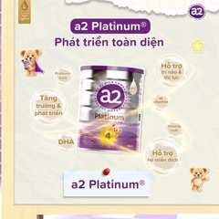 Sữa A2 Platinum Junior Milk Drink Số 4 Lon 900g (Từ 3 Tuổi Trở Lên) 2026 – Sữa A2 Đạm Quý A2 Nhập Khẩu New Zealand Tự Nhiên Dễ Tiêu Hóa Hỗ Trợ Phát Triển Chiều Cao Trí Não Hệ Miễn Dịch Sức Khỏe Toàn Diện An Toàn Không Đạm A1 Không GMO Chính Hãng Úc Giá Rẻ Cho Trẻ Tiền Học Đường