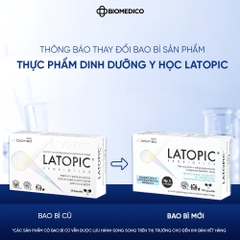 Men Vi Sinh LATOPIC PROBIOTICS Có Tốt Không? Giải Pháp Cho Trẻ Dị Ứng Đạm Bò, Bất Dung Nạp Lactose Và Viêm Da Cơ Địa