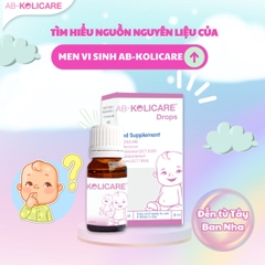 Men Vi Sinh AB-Kolicare Cho Trẻ Em Đầy Hơi Khóc Dạ Đề Táo Bón 2025 – Men Vi Sinh AB-Kolicare Hệ Tiêu Hóa Bé Sơ Sinh An Toàn Probiotic Giảm Đầy Hơi Táo Bón Khóc Dạ Đề Chính Hãng Giá Rẻ Số 1 Pháp