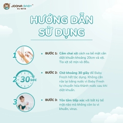 Xịt Khử Mùi Đa Năng Baby Fresh Cỡ Nhỏ 60ml Chai 2025 – Xịt Khử Mùi Phòng Quần Áo Đồ Chơi Bé Sơ Sinh An Toàn Hương Tươi Mát Không Hóa Chất Độc Hại Chính Hãng Giá Rẻ