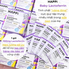 Happi Baby Lactoferrin Powder 28g – Bột Dinh Dưỡng Tăng Miễn Dịch Cho Trẻ Sơ Sinh