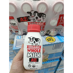 Sữa Tươi A2 Organic Whole Milk Mỹ (Thùng 18 Hộp x 240ml): Giải Pháp Tiêu Hóa Khỏe Mạnh Cho Bé