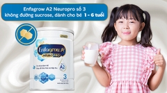Sữa Bột Enfagrow A2 NeuroPro số 3 350gr (1- 6 tuổi)