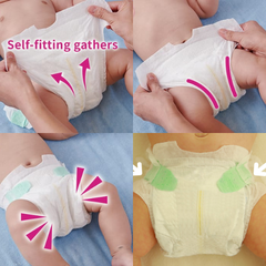 Bỉm Tã dán Moony cho bé sơ sinh size S  (dưới 5kg, 90 miếng)