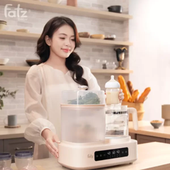Máy đa năng điện tử (Tiệt trùng/ Sấy khô/ Hấp/ Đun/ Hâm nước & nấu chậm) Multimax 12 Fatzbaby