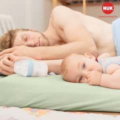 Bình sữa NUK Nature Sense nhựa PP 150ml núm ti S1 - M