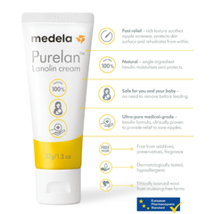 Kem Trị Nứt Đầu Ti Medela Purelan 37g Thụy Sĩ