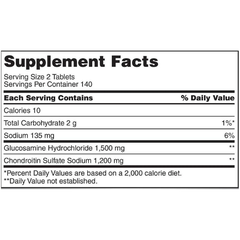 Bổ khớp Glucosamine giúp xương chắc khỏe Glucosamine & Chondroitin 280 viên Kirkland Signature đẩy lùi bệnh viêm khớp, thoái hóa