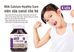 Viên sữa bổ sung canxi cho bé Healthy Care Milk Calcium 60 viên