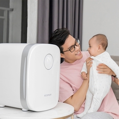 Máy tiệt trùng sấy khô khử mùi bằng tia UV Ecomom 202 Pro Advanced, White