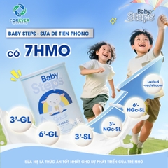Sữa Dê Baby Steps Số 3 Lon 900g Cho Trẻ Từ 12 Tháng Trở Lên Dị Ứng Đạm Sữa Bò 2026 – Sữa Dê Baby Steps Không Đạm Sữa Bò Không Lactose An Toàn Tăng Cân Hỗ Trợ Tiêu Hóa Miễn Dịch Chính Hãng New Zealand 