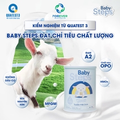 Sữa Dê Baby Steps Số 3 Lon 900g Cho Trẻ Từ 12 Tháng Trở Lên Dị Ứng Đạm Sữa Bò 2026 – Sữa Dê Baby Steps Không Đạm Sữa Bò Không Lactose An Toàn Tăng Cân Hỗ Trợ Tiêu Hóa Miễn Dịch Chính Hãng New Zealand 