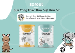 Sữa Sprout Organic Plant Based Toddler Drink 700g Cho Bé Từ 12 Tháng Trở Lên Dị Ứng Đạm Sữa Bò