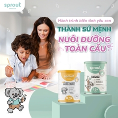 Sữa Sprout Organic Plant Based Toddler Drink 700g Cho Bé Từ 12 Tháng Trở Lên Dị Ứng Đạm Sữa Bò