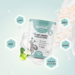 Sữa Sprout Organic Plant Based Toddler Drink 700g Cho Bé Từ 12 Tháng Trở Lên Dị Ứng Đạm Sữa Bò