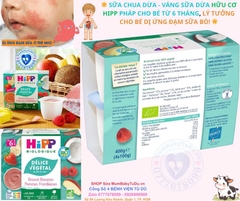 🌟 SỮA CHUA DỪA - VÁNG SỮA DỪA HỮU CƠ HIPP PHÁP CHO BÉ TỪ 6 THÁNG, LÝ TƯỞNG CHO BÉ DỊ ỨNG ĐẠM SỮA BÒ! 🌟