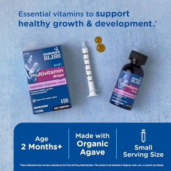 Vitamin Tổng Hợp Mommy's Bliss + Sắt (30ml): Đề Kháng Khỏe, Bé Tăng Trưởng Toàn Diện