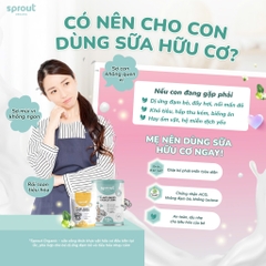 Sữa Sprout Organic Plant Based Toddler Drink 700g Cho Bé Từ 12 Tháng Trở Lên Dị Ứng Đạm Sữa Bò