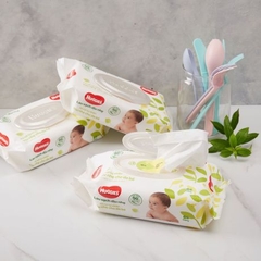 Khăn ướt huggies không mùi 64 tờ