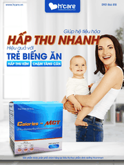 Bột Pha Calories-MCT 5g Bổ Sung Năng Lượng (Hộp 40 Gói): Giải Pháp Tăng Cân Vượt Trội Cho Trẻ