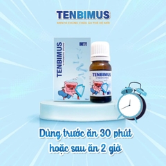 Men Vi Sinh 10 Chủng Tenbimus Bổ Sung Lợi Khuẩn Hỗ Trợ Hạn Chế Rối Loạn Tiêu Hóa Tăng Cường Sức Khỏe 2026 – Men Vi Sinh Tenbimus 10ml Nhập Khẩu Châu Âu Hỗ Trợ Cân Bằng Hệ Vi Sinh Đường Ruột Giảm Tiêu Chảy Táo Bón Nôn Trớ Khóc Dạ Đề Cho Trẻ Sơ Sinh Từ 0 Tháng An Toàn Không Đường Không Chất Bảo Quản Chính Hãng Giá Rẻ