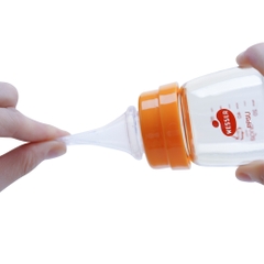 Bình sữa Wesser nhựa PPSU cổ hẹp 60ml núm ti S
