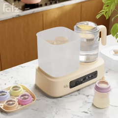 Máy đa năng điện tử (Tiệt trùng/ Sấy khô/ Hấp/ Đun/ Hâm nước & nấu chậm) Multimax 12 Fatzbaby