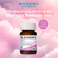 Viên Sắt Cho Bà Bầu Blackmores Women’s Premium 30 Viên - Úc