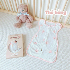 Nhộng chũn Monona vải thở vải lỗ cotton mềm thoáng mát co giãn 4 chiều cho bé sơ sinh