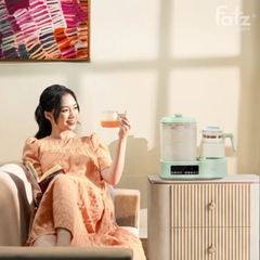 Máy đa năng điện tử (Tiệt trùng/ Sấy khô/ Hấp/ Làm sữa chua/ Đun & Hâm nước) Multimax 10 Fatzbaby