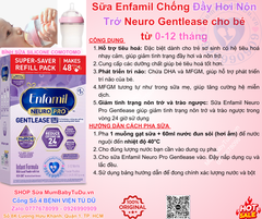 Enfamil NeuroPro Gentlease Baby Formula – Sữa Cho Trẻ Sơ Sinh Dinh Dưỡng Đầy Đủ Với Omega 3 DHA Và Choline Hỗ Trợ Phát Triển Não