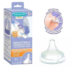 Bình sữa Lansinoh Momma 160ml - 0M+