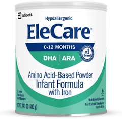 🍼 SỮA BỘT KHÔNG GÂY DỊ ỨNG CHO BÉ – ELECARE INFANT HYPOALLERGENIC FORMULA 400G (14.1 OZ)