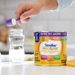 Sữa Bột Similac NeoSure Nội Địa Mỹ 646g (22.8 oz) – Dinh Dưỡng Tốt Nhất Cho Bé Sinh Non, Xuất Viện Sớm, Tăng Cân Nhanh, Phát Triển Não Bộ