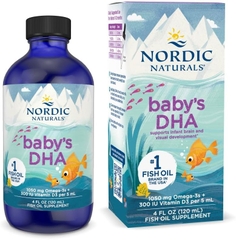 Siro Baby's DHA Nordic Naturals Lọ 60ml Chính Hãng 2025: Review Chi Tiết, Giá Bán, Thành Phần, Lợi Ích, Cách Dùng – Hỗ Trợ Phát Triển Não Bộ Thị Lực Cho Bé Sơ Sinh Từ 0-12 Tháng