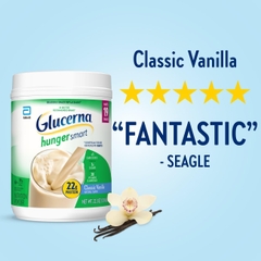 Bột Glucerna Hunger Smart Diabetes Care Hương Vani Cổ Điển 22.3 Oz (630g) 2026 – Thức Ăn Nhẹ Thay Thế Cho Người Tiểu Đường Hỗ Trợ Kiểm Soát Đường Huyết 22g Protein 130 Calo Chính Hãng Abbott Mỹ