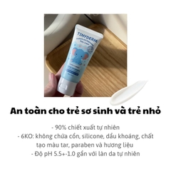 TinyDerm – Kem Phục Hồi Da Bé Dị Ứng Đạm Sữa Bò Nặng | Prebiotics + Postbiotics Nhật Bản Giúp Da Khỏe Từ Gốc 