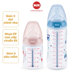 BÌNH SỮA NUK PREMIUM CHOICE CỔ RỘNG NHỰA PP/PA