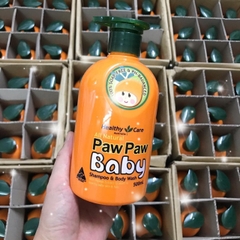 Sữa tắm gội Paw Paw Baby Healthy Care 500ml của Úc cho trẻ