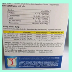 Bột Pha Calories-MCT 5g Bổ Sung Năng Lượng (Hộp 40 Gói): Giải Pháp Tăng Cân Vượt Trội Cho Trẻ