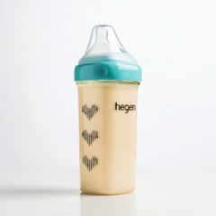 Bình sữa Hegen PPSU 330ml núm ti size L trên 6 tháng, Robin’s Egg Blue Bottle (Limited Edition)