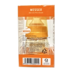 Bình sữa Wesser nhựa PPSU cổ hẹp 60ml núm ti S