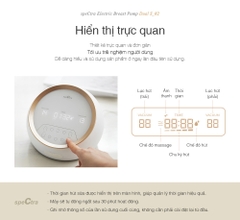 Máy Hút Sữa Điện Đôi/Kép Spectra Dual S (Bảo hành 24 tháng)