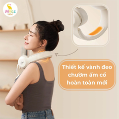 Máy hút sữa di động kèm chườm ấm cổ Moaz BéBé MB – 091